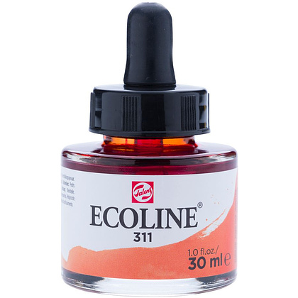 Жидкая акварель "ECOLINE", 311 киноварь, 30 мл