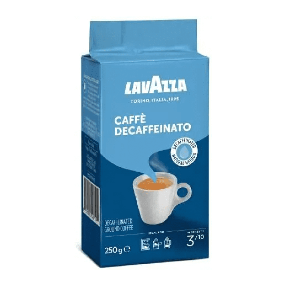 Кофе Lavazza "Cafe Decaffeinato", молотый, 250 гр, без кофеина