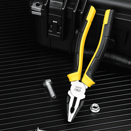 Набор губцевого инструмента Deli YS EDL0003-3, 3 шт. - 9