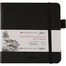 Скетчбук "Ладога", 12х12 см