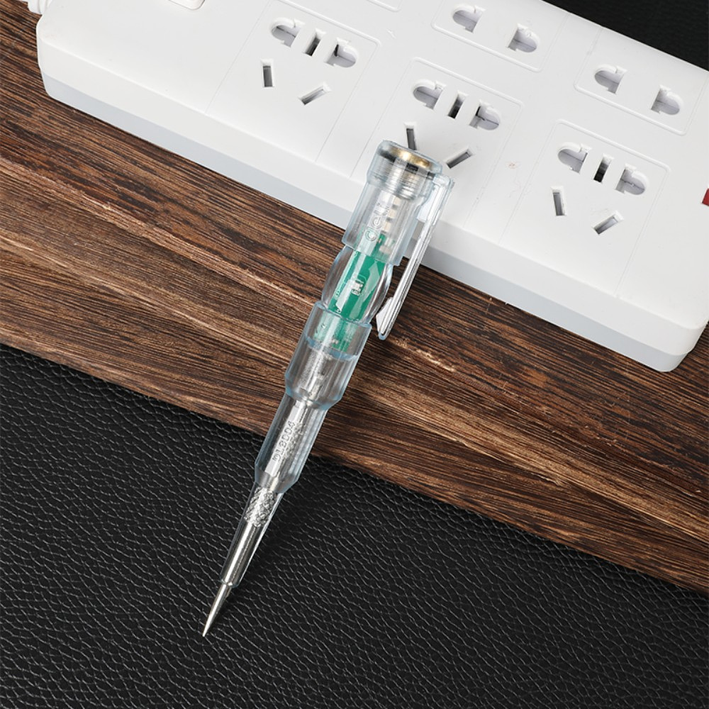 Индикаторная отвертка-тестер Deli YS EDL8004, 24 -250 В, светодиодная, прозрачный - 5