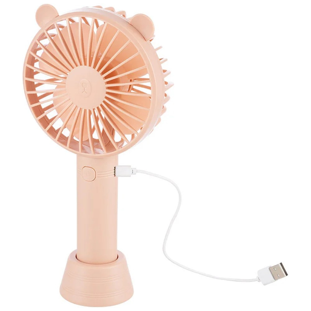 Электровентилятор настольный Energy "EN-0610 USB", розовый 