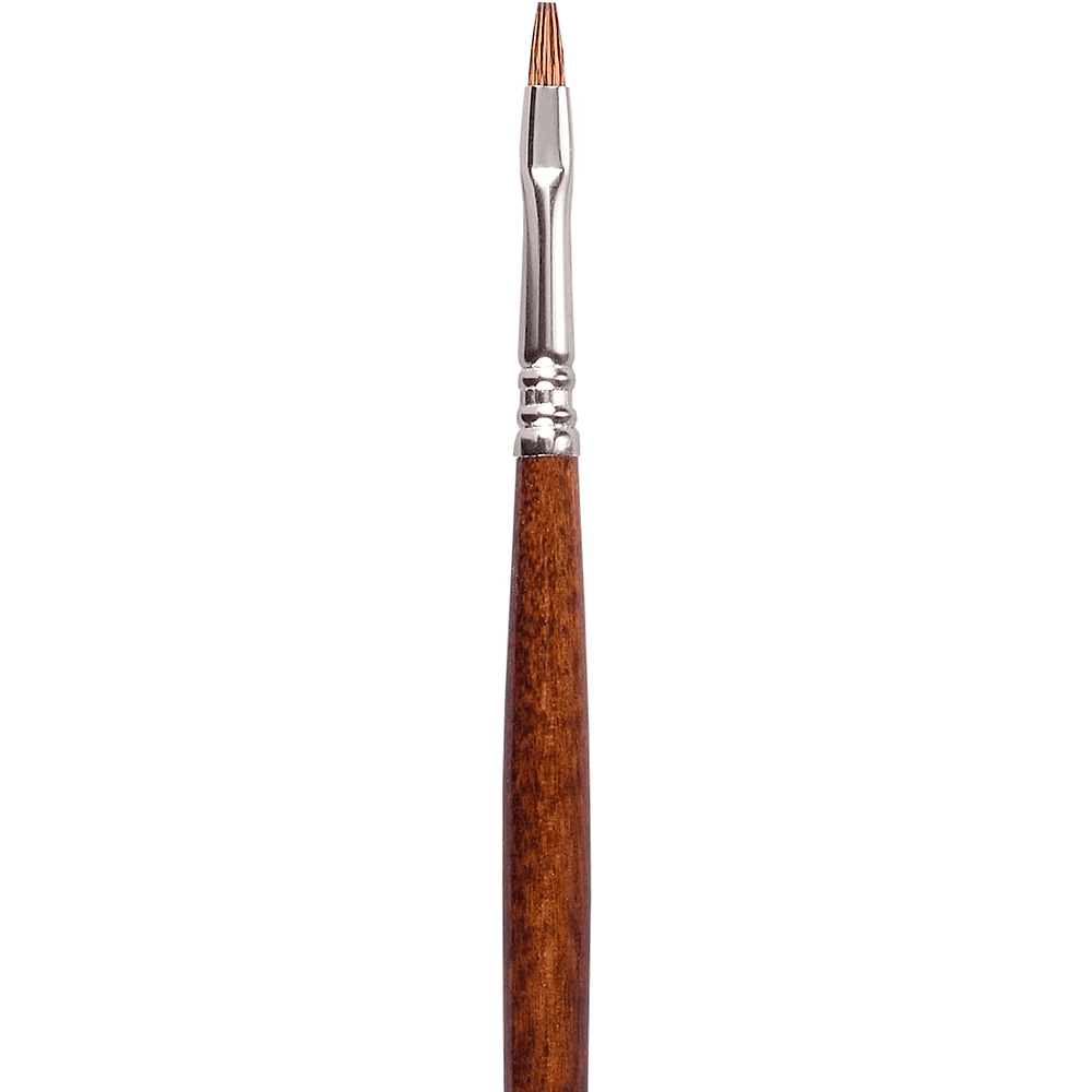 Кисть для рисования "Escoda Versatil Brush L/H 3042", синтетика, "кошачий язык", №4 - 2