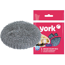 Губка для посуды металлическая МЕГА