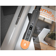 Нож строительный Deli HS HT4018C, 18мм, Soft Touch, оранжевый