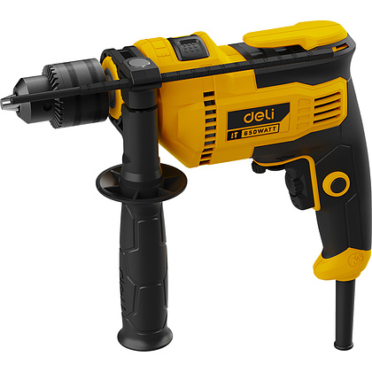 Дрель Deli YS EDL-CZ13-E5 Ударная 650 Вт, 3000 об/мин, 1 скорость 