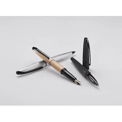 Ручка шариковая автоматическая "Cross ATX Brushed Black", 0.7 мм, черный, стержень черный - 5