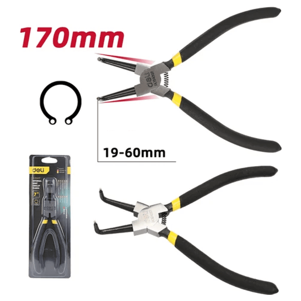 Съемник стопорных колец Deli YS EDL104207, 180 мм - 2