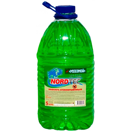 Стеклоомывающая жидкость летняя NORDTEC, 5 л