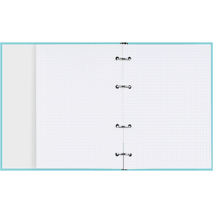 Тетрадь "Accent color", А5, клетка, на кольцах, разноцветный - 3