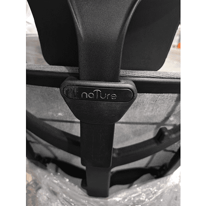 Кресло для руководителя "Nature II Slider", каркас черный, ткань, пластик, серый, -50% - 5