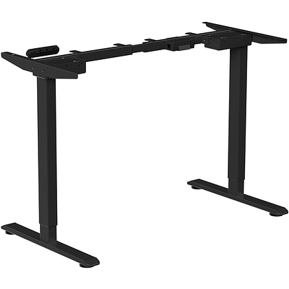 Стол с электроприводом WellDesk Prime 1300x675х18 черный/дуб бардолино натуральный (9191461+9072452) - 5