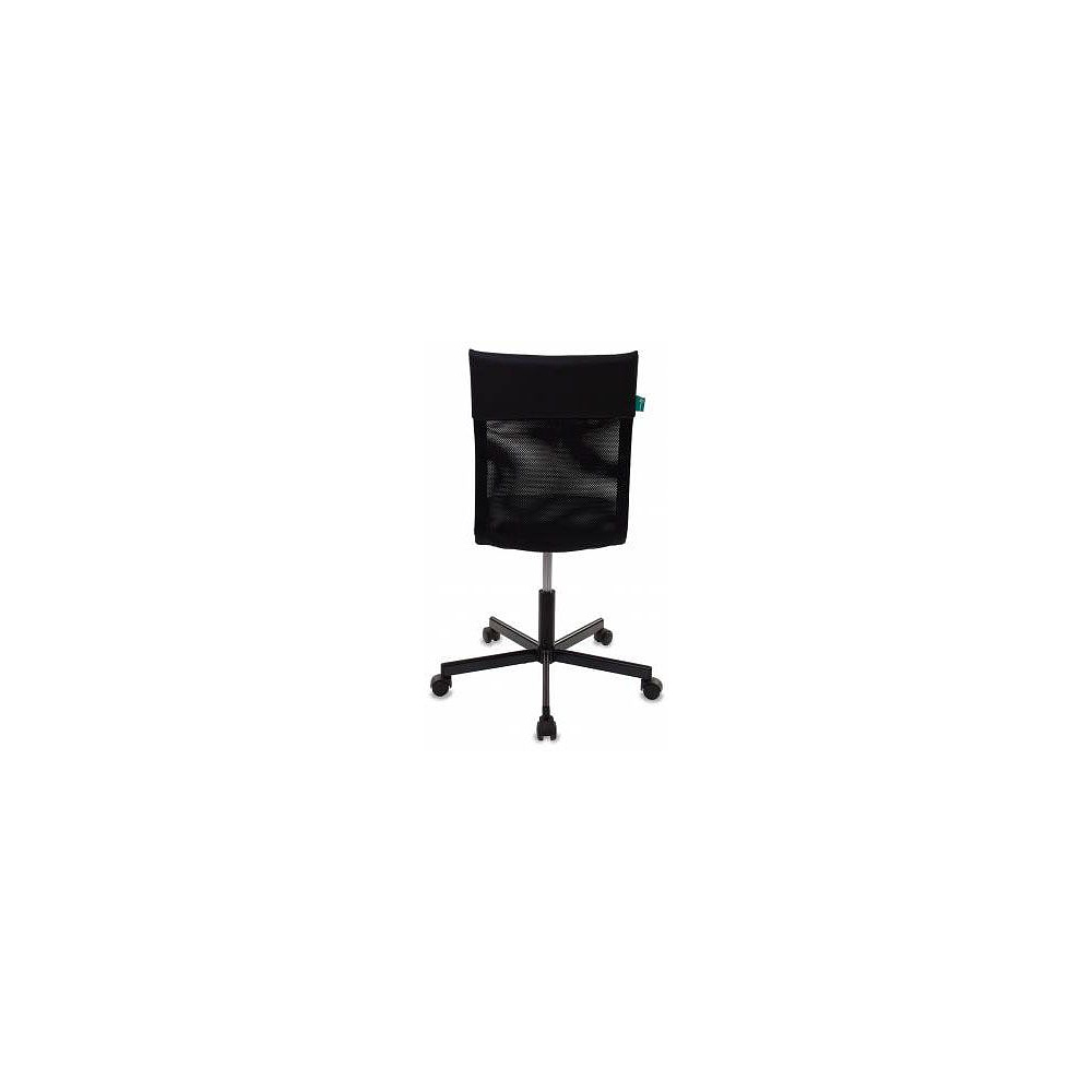 Кресло для персонала "Бюрократ CH-1399", экокожа, сетчатая ткань, металл, черный - 4