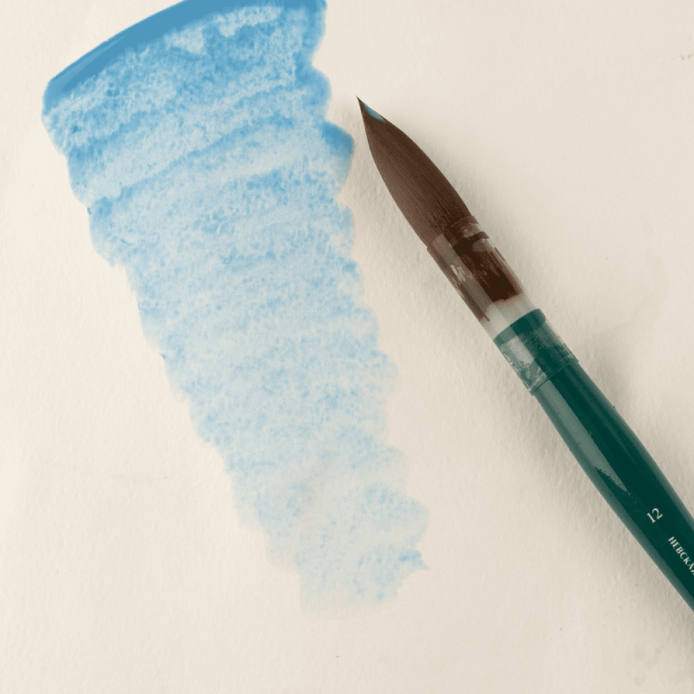 Кисть "Ладога", синтетика, круглая, на короткой ручке, №12 - 5