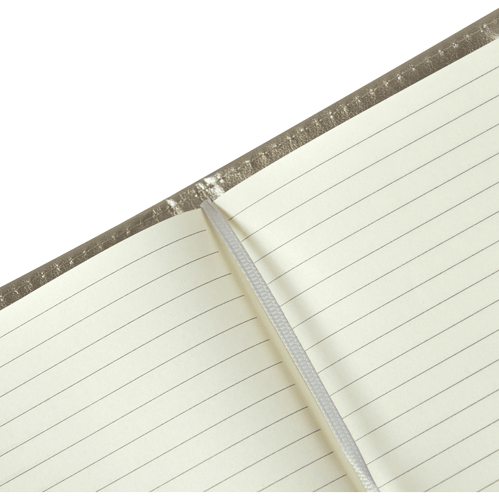 Блокнот "3223-10", А5, 80 листов, линейка, бежевый - 5