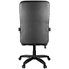 Кресло для руководителя Helmi HL-E80 "Ornament", экокожа, пластик, черный - 6