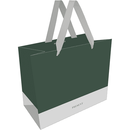 Пакет подарочный "Serene colors", 32х26х12 см, ламинированный