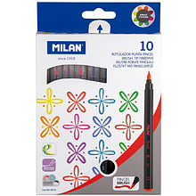  Фломастеры "Milan", 10 цветов, -50%