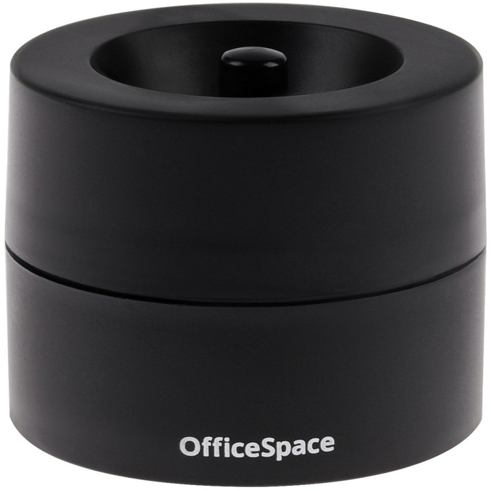 Подставка для скрепок "OfficeSpace", магнитная, черный