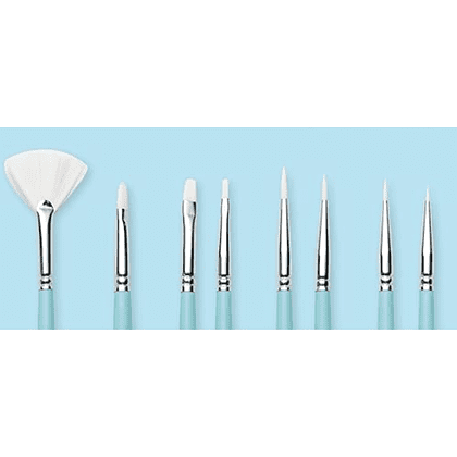 Набор кистей для рисования "Himi Little Bird", синтетика, 8 шт - 4