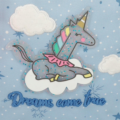 Рюкзак детский Enso "Dreams come true", XS, голубой, розовый - 7