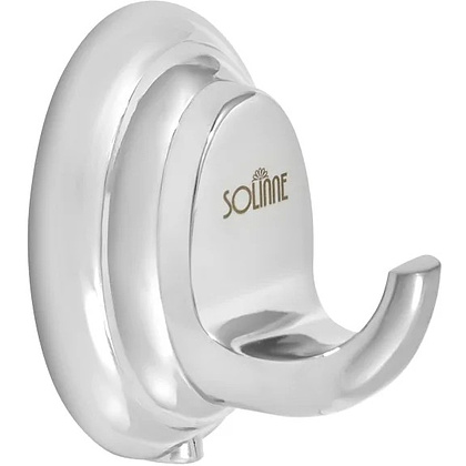 Крючок одинарный Solinne Classic 15011, хром