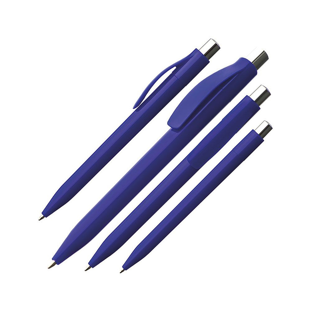 Ручка шариковая автоматическая "Kingstown", 0.5 мм, синий, стерж. синий - 3