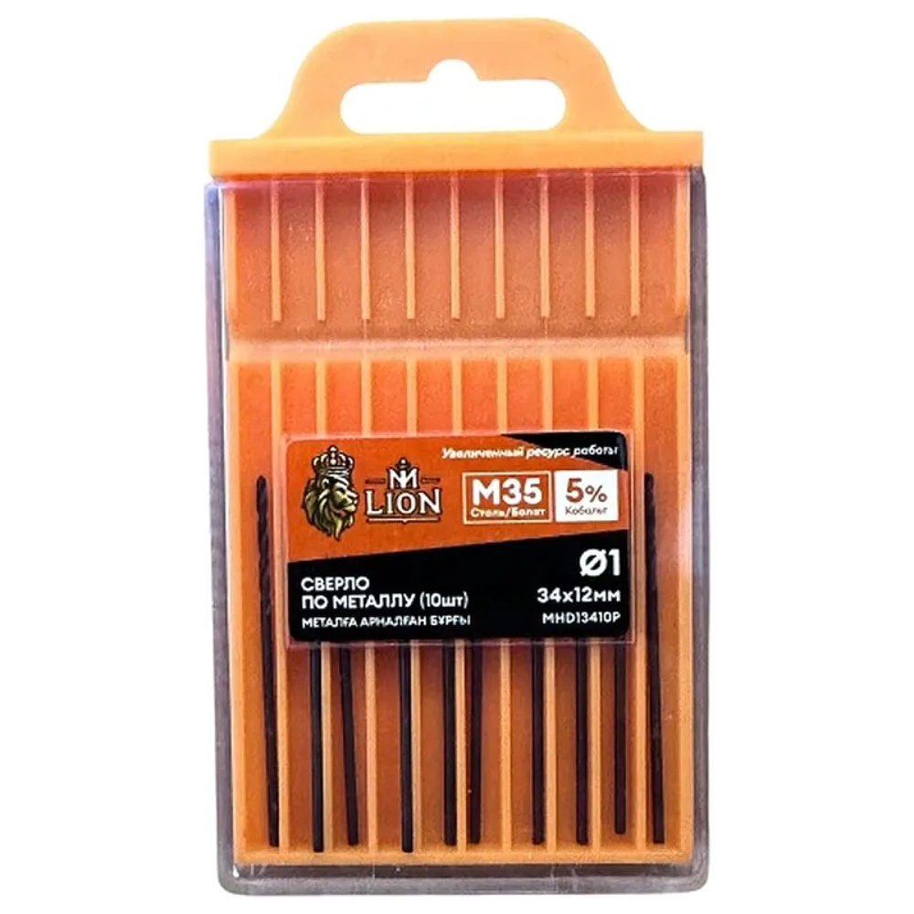 Сверло по металлу M-Lion, MHD488610P, 4,8х86 мм, 10 шт/упак