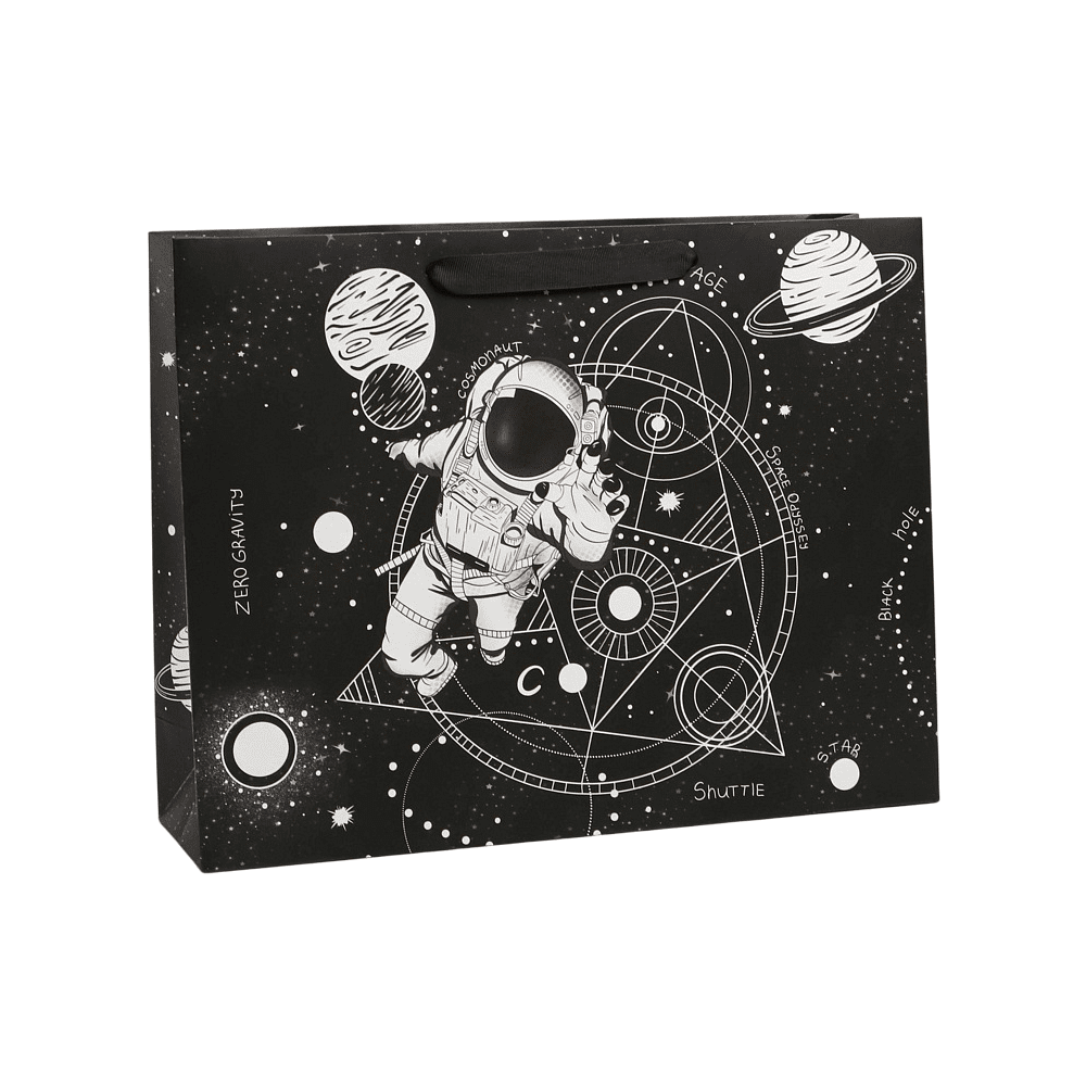 Пакет подарочный "Galaxy", 40x31x11,5 см, ламинированный