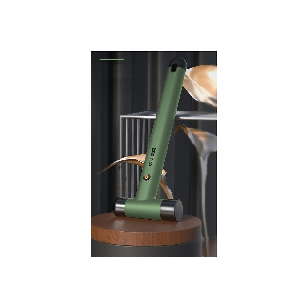 Набор ручного инструмента Deli HS, 8 предметов, Soft Touch, зеленый - 10