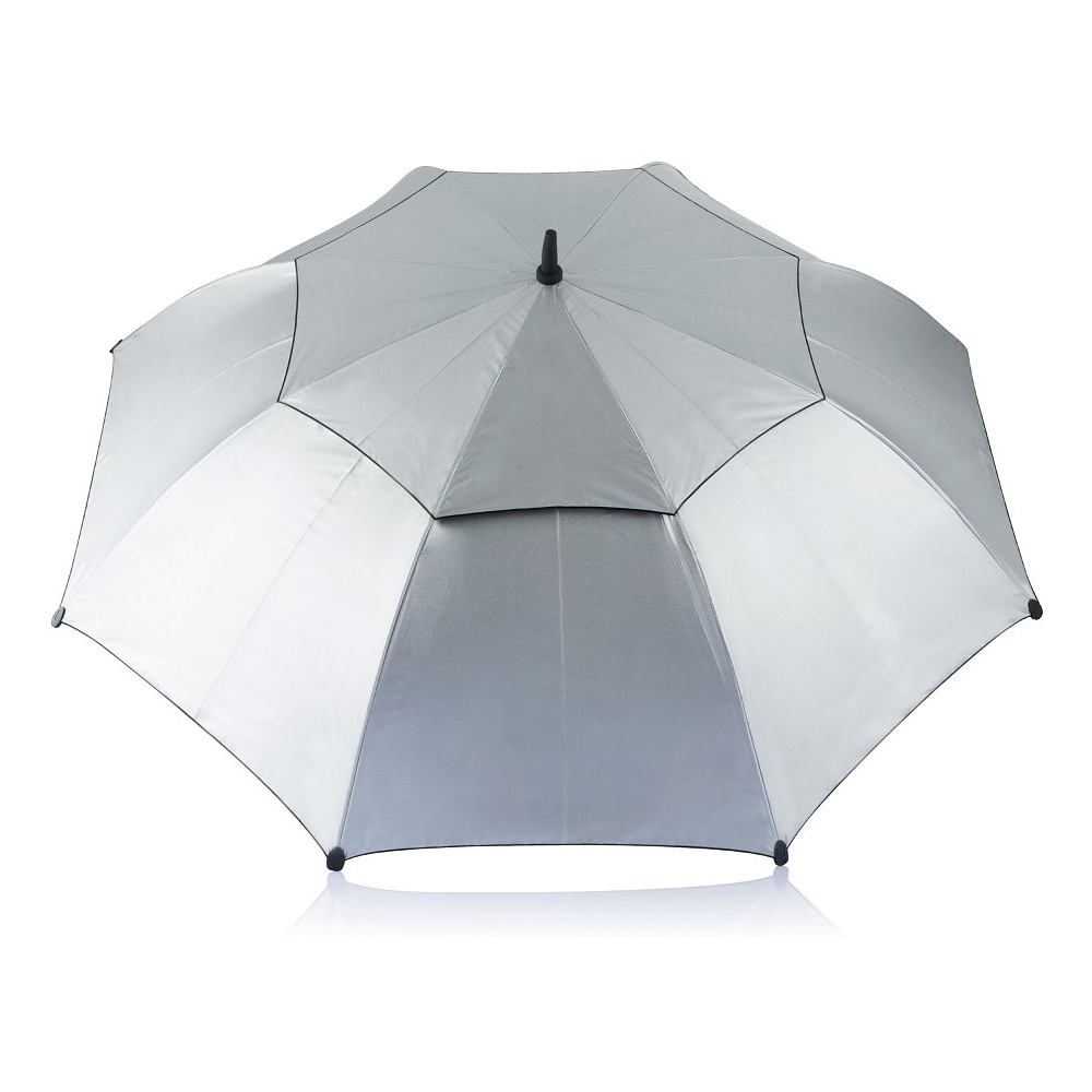 Зонт-трость "Hurricane 27", 120 см, серый - 2