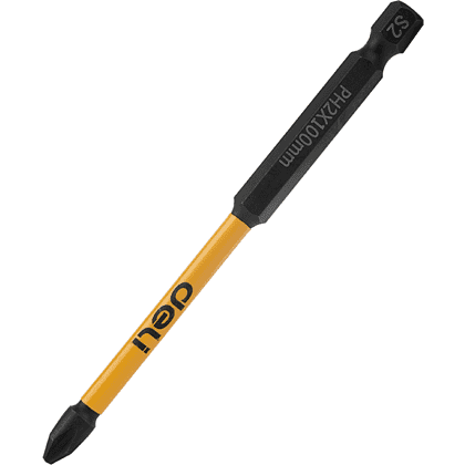 Бита ударная Deli YS EDL251100, 10 шт., PH2 x 100 мм