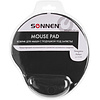Коврик для мыши "Sonnen", 250х220х20 мм, полиуретан, лайкра, с подушкой под запястье, черный - 5