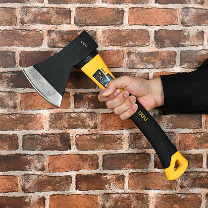 Топор Deli "EDL5709", 0.8 кг,  фиберглассовая рукоятка - 6