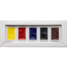 Краски акварельные "Aquarius. Starter set", 5 цветов, кюветы