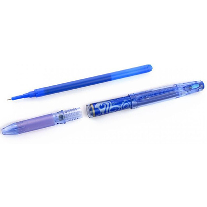 Ручка гелевая "Pilot Frixion Point" стирающаяся, 0.5 мм, синий, стерж. синий - 2