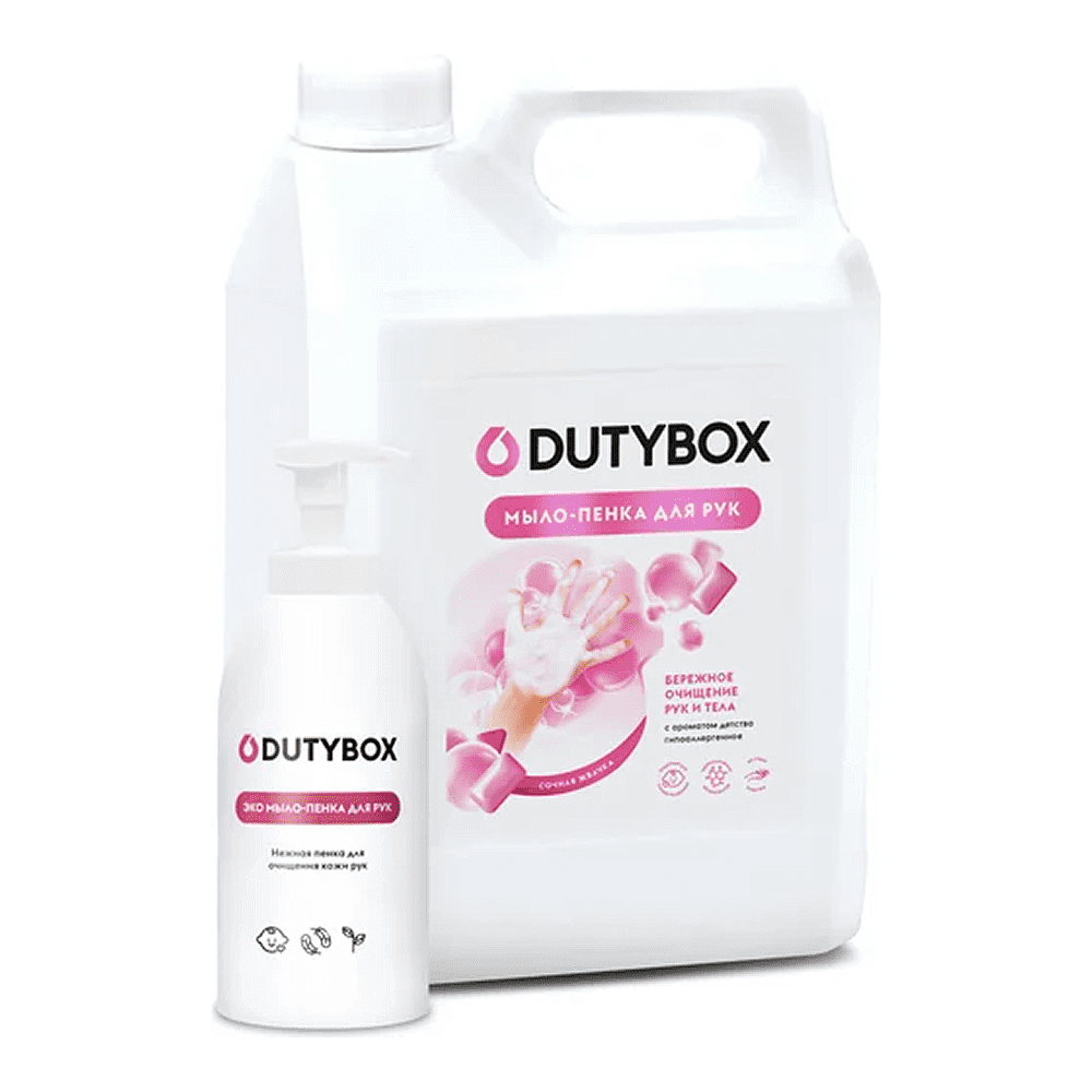 Мыло-пена Dutybox Bubble gum, экологичное, 5 л (+ ёмкость)