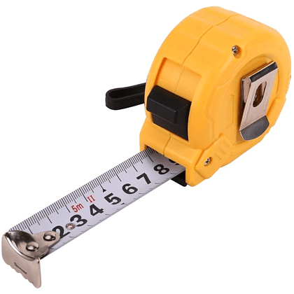 Рулетка Deli YS EDL9025B, 5 м х 25 мм, желтый, черный - 3