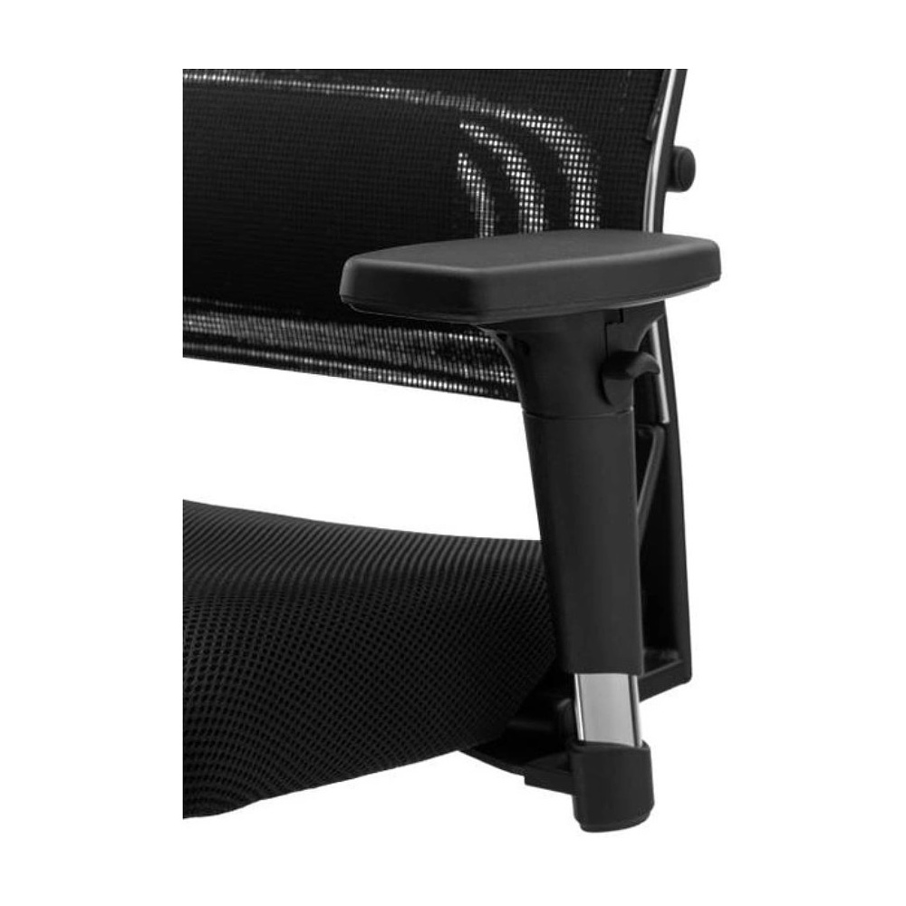 Кресло компьютерное ErgoLife SynchroSit Air-180 B2-311D, ткань, сетка, черный - 7