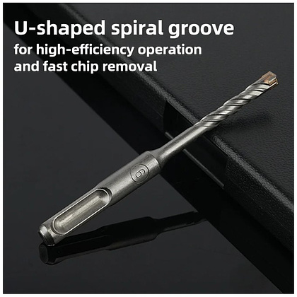 Бур по бетону Deli YS EDH-YCZ16014-E1, 14x160 мм, X-Tip, SDS-PLUS - 8