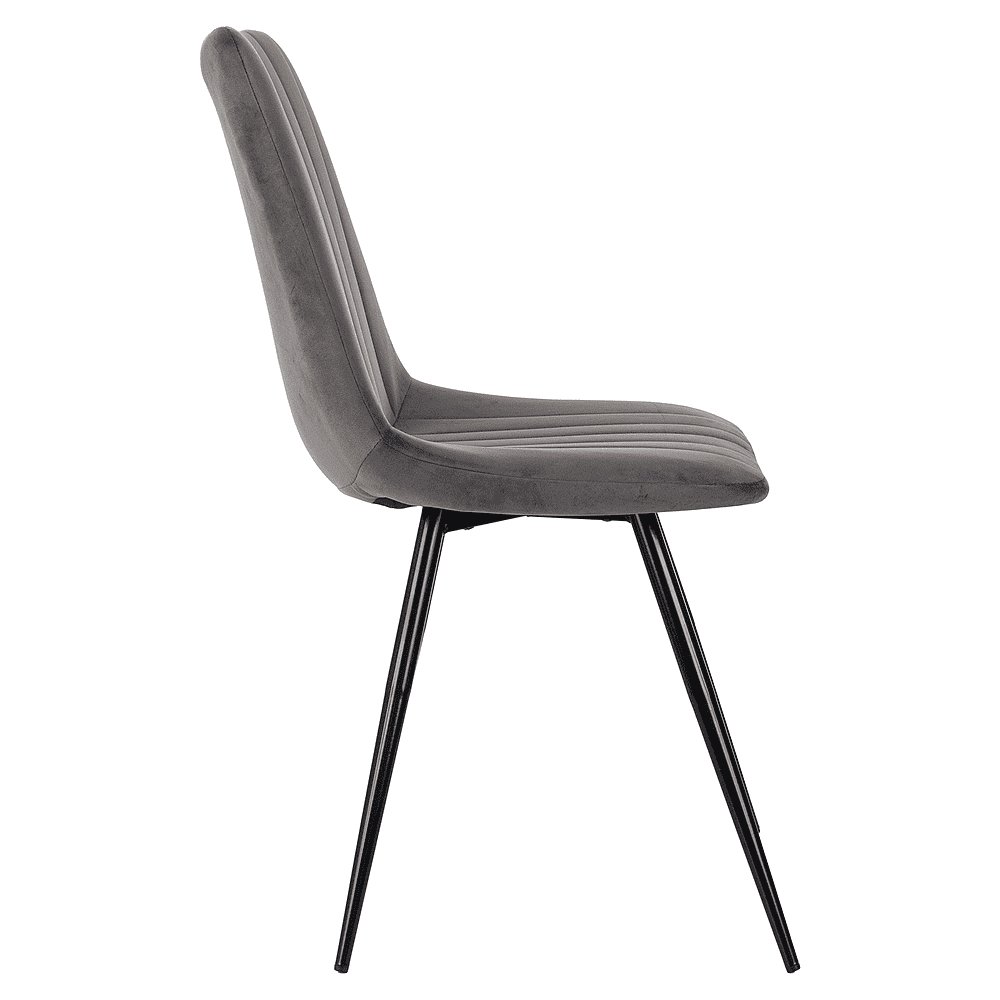 Стул Бюрократ "CH-K6_4", ткань, темно-бежевый, металл, комплект 4шт - 16