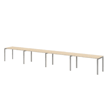 Коллекция Титан Бенч-система линейная на 4 рабочих места ТН314ТР-4х1+ТН314К-22_ПР