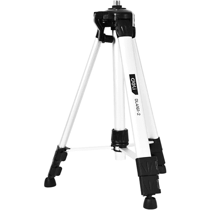 Штатив для лазерного уровня "Deli", 0,4-1,2 м., черный