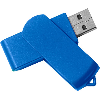 Карта памяти USB Flash 2.0 "Swing", 16 Gb, синий - 2