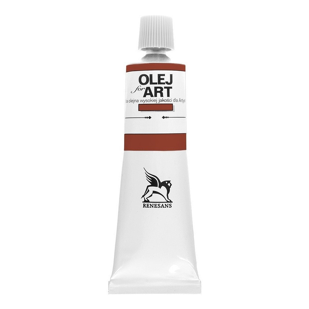 Краски масляные Renesans "Oils for art", 81 коричневый стил де грейн, 60 мл, туба
