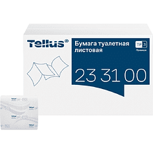 Бумага туалетная Tellus Премиум TР3