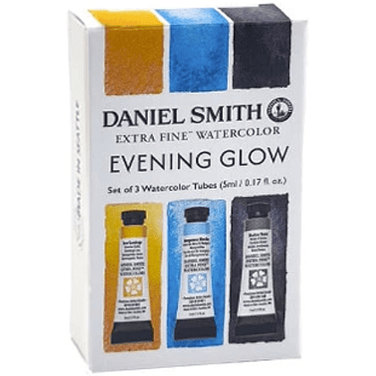 Набор красок акварельных "Daniel Smith. Evening Glow Set", 3 цвета, 5 мл, тубы