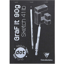 Скетчбук "Graf it", А4, 90 г/м2, 80 листов, ассорти