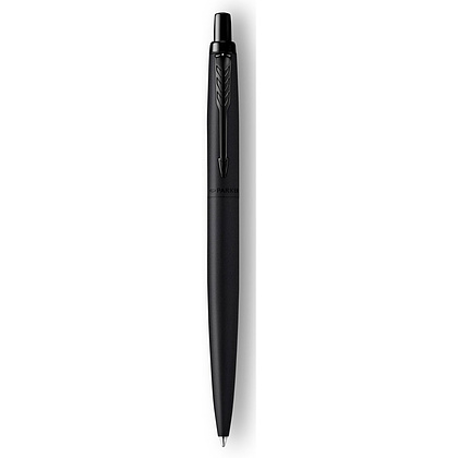 Ручка шариковая автоматическая Parker "Jotter Monochrome XL SE20", 1.0 мм, черный, стерж. синий - 2