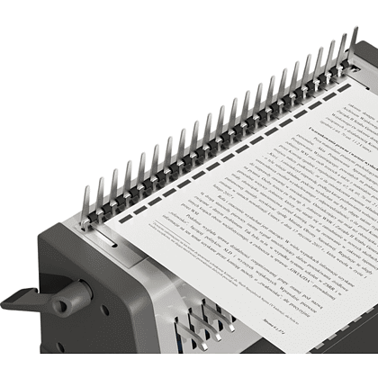 Перфобиндер Deli Plastic Binder "T314" - 2